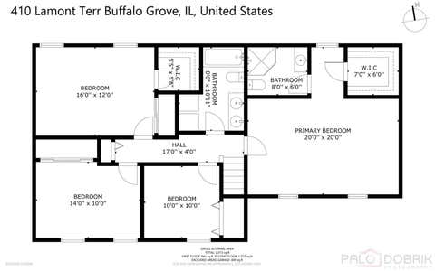 Tiny photo for 410 Lamont Terrace, Buffalo Grove, IL 60089 (MLS # 12741127)