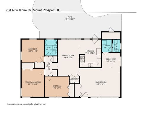 Tiny photo for 704 N Wilshire Drive, Mount Prospect, IL 60056 (MLS # 12707547)