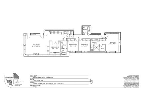 Tiny photo for 4347 N Richmond Avenue #1S, Chicago, IL 60618 (MLS # 12332206)