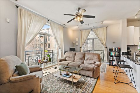 Tiny photo for 2342 W Bloomingdale Avenue #208, Chicago, IL 60647 (MLS # 12601768)