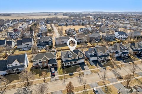 Tiny photo for 810 Georgetown Drive, Oswego, IL 60543 (MLS # 12564991)