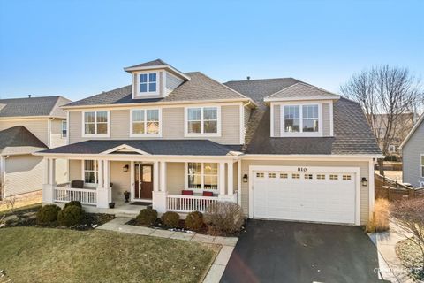 Tiny photo for 810 Georgetown Drive, Oswego, IL 60543 (MLS # 12564991)