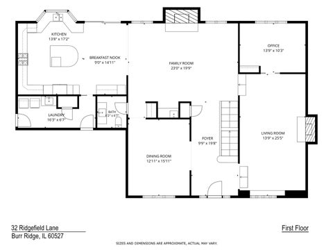 Tiny photo for 32 Ridgefield Lane, Burr Ridge, IL 60527 (MLS # 12720071)