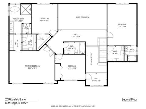 Tiny photo for 32 Ridgefield Lane, Burr Ridge, IL 60527 (MLS # 12720071)