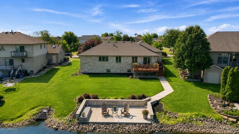Tiny photo for 611 Edgewater Drive, Minooka, IL 60447 (MLS # 12729834)