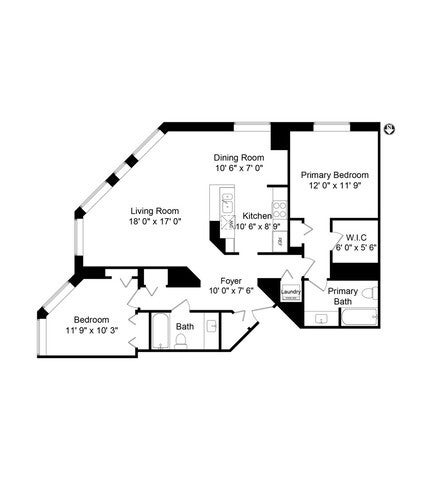 Tiny photo for 222 N Columbus Drive #1909, Chicago, IL 60601 (MLS # 12702149)