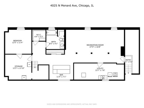 Tiny photo for 4025 N Menard Avenue, Chicago, IL 60634 (MLS # 12550743)
