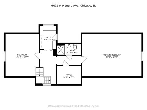 Tiny photo for 4025 N Menard Avenue, Chicago, IL 60634 (MLS # 12550743)