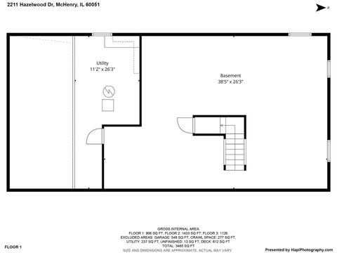 Tiny photo for 2211 Hazelwood Drive, McHenry, IL 60051 (MLS # 12620252)