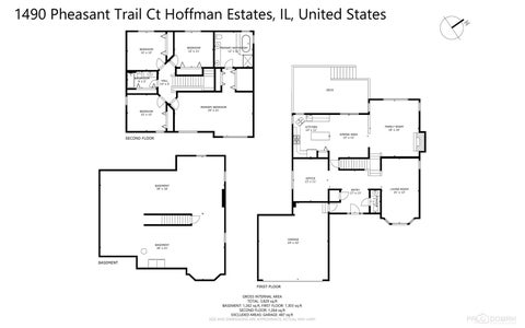 Tiny photo for 1490 Pheasant Trail Court, Hoffman Estates, IL 60192 (MLS # 12773110)