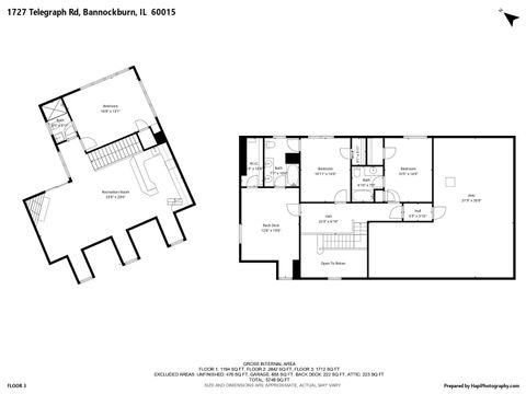 Tiny photo for 1727 Telegraph Road, Bannockburn, IL 60015 (MLS # 12581023)