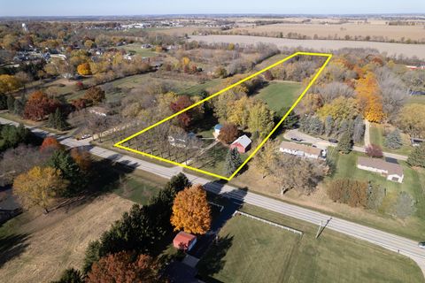 Tiny photo for 9709 Cunningham Road, Winnebago, IL 61088 (MLS # 12550267)