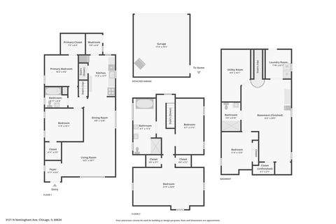 Tiny photo for 3121 N Nottingham Avenue, Chicago, IL 60634 (MLS # 12683754)
