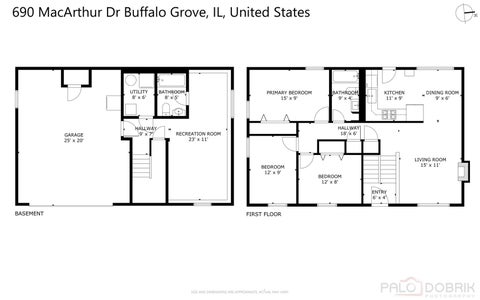 Tiny photo for 690 Macarthur Drive, Buffalo Grove, IL 60089 (MLS # 12755210)