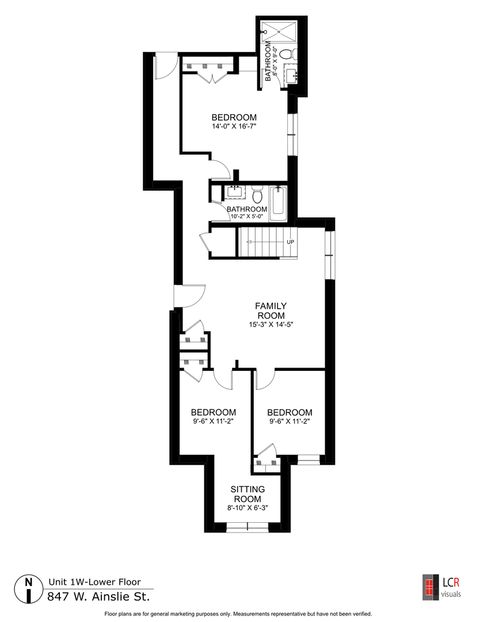 Tiny photo for 847 W Ainslie Street #1W, Chicago, IL 60640 (MLS # 12365534)