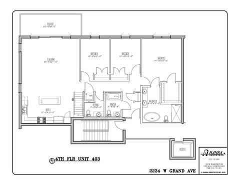 Tiny photo for 2234 W Grand Avenue #PH-403, Chicago, IL 60612 (MLS # 12551703)