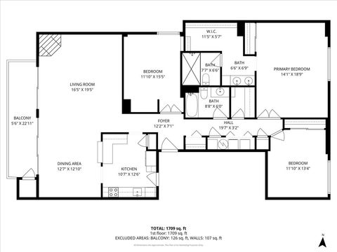 Tiny photo for 7131 N Caldwell Avenue #4N, Chicago, IL 60646 (MLS # 12574147)