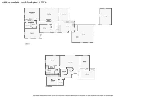 Tiny photo for 458 Pinewoods Drive, North Barrington, IL 60010 (MLS # 12778755)