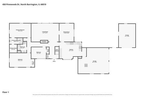 Tiny photo for 458 Pinewoods Drive, North Barrington, IL 60010 (MLS # 12778755)