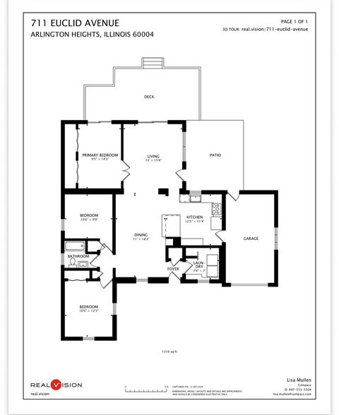 Tiny photo for 711 E Euclid Avenue, Arlington Heights, IL 60004 (MLS # 12767231)