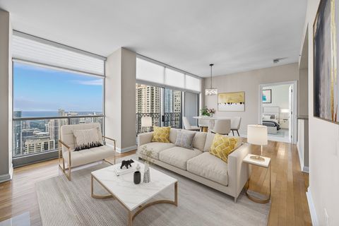 Tiny photo for 21 E Huron Street #3601, Chicago, IL 60611 (MLS # 12559658)