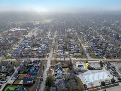 A home in Hinsdale