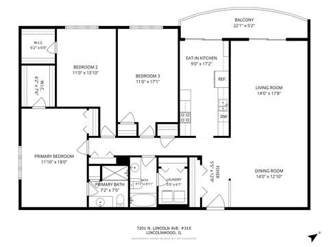 Tiny photo for 7201 N Lincoln Avenue #315, Lincolnwood, IL 60712 (MLS # 12786214)