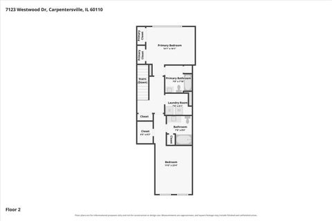 Tiny photo for 7123 Westwood Drive #7123, Carpentersville, IL 60110 (MLS # 12758700)