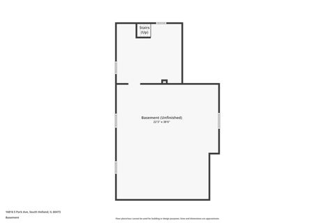 Tiny photo for 16816 S Park Avenue, South Holland, IL 60473 (MLS # 12540922)