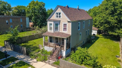 Tiny photo for 6318 S Wolcott Avenue, Chicago, IL 60636 (MLS # 12704744)