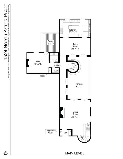 Tiny photo for 1524 N Astor Street, Chicago, IL 60610 (MLS # 12578948)