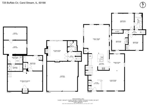 Tiny photo for 725 Buffalo Circle, Carol Stream, IL 60188 (MLS # 12632168)
