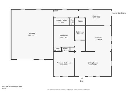 Tiny photo for 905 N Joliet Street, Wilmington, IL 60481 (MLS # 12423560)