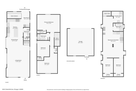 Tiny photo for 6242 S Nashville Avenue, Chicago, IL 60638 (MLS # 12614815)