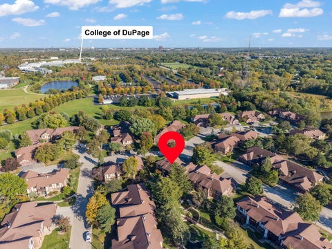 Tiny photo for 1712 Lakecliffe Drive #D, Wheaton, IL 60189 (MLS # 12782777)