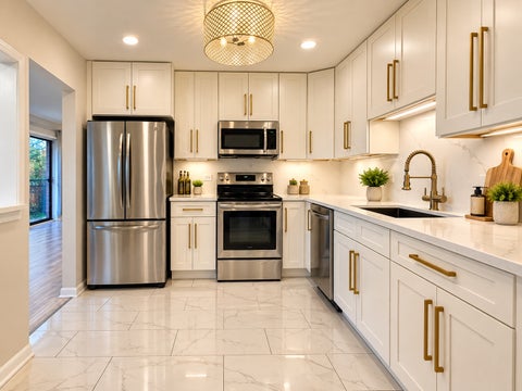 Tiny photo for 9355 Landings Lane #503, Des Plaines, IL 60016 (MLS # 12775919)