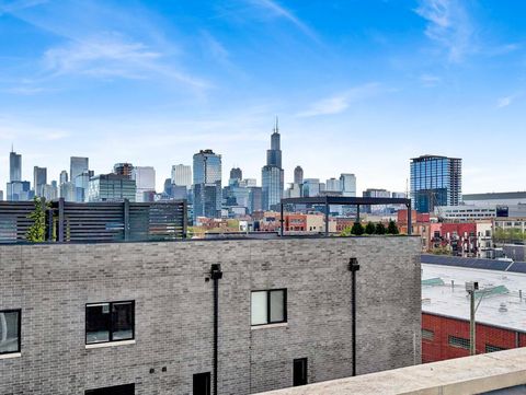 Tiny photo for 1445 W Grand Avenue #1E, Chicago, IL 60642 (MLS # 12641463)