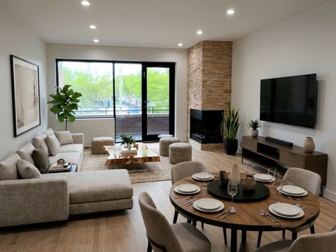 Tiny photo for 1445 W Grand Avenue #1E, Chicago, IL 60642 (MLS # 12641463)