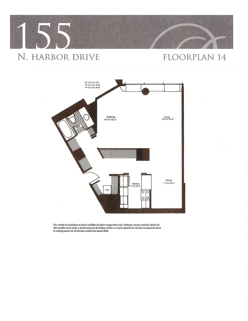155 N HARBOR Drive 3614