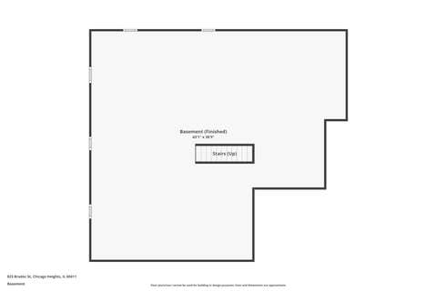 Tiny photo for 823 Bradoc Street, Chicago Heights, IL 60411 (MLS # 12655676)