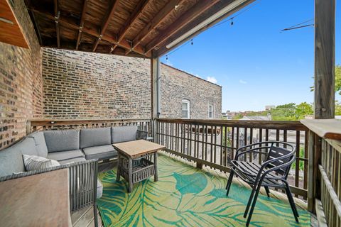 Tiny photo for 1432 W Erie Street #3R, Chicago, IL 60642 (MLS # 12490421)