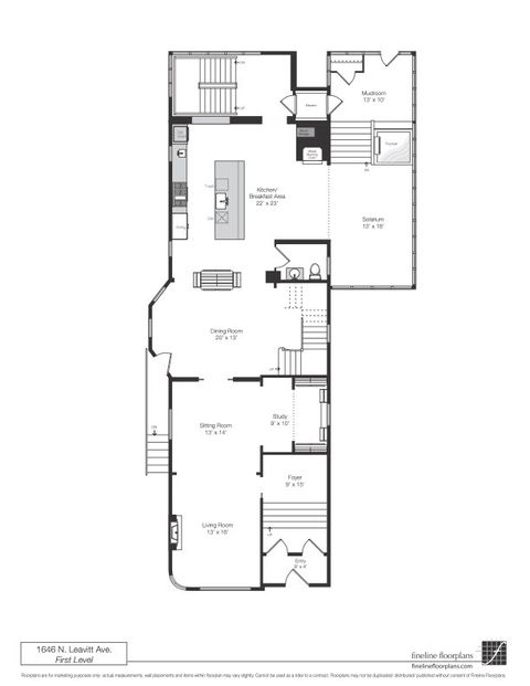 Tiny photo for 1646 N Leavitt Street, Chicago, IL 60647 (MLS # 12494406)