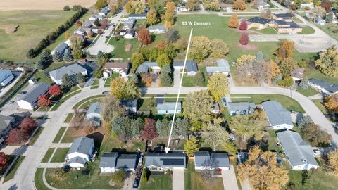 Tiny photo for 93 W Benson Avenue, Cortland, IL 60112 (MLS # 12522383)