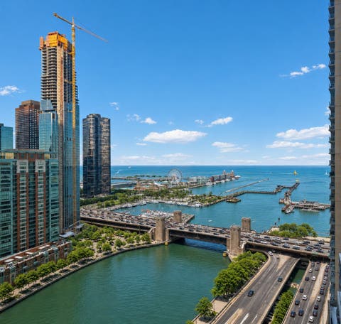 Tiny photo for 363 E Wacker Drive #1906, Chicago, IL 60601 (MLS # 12729205)