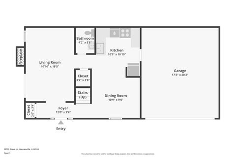 Tiny photo for 2S739 Grove Lane, Warrenville, IL 60555 (MLS # 12589535)