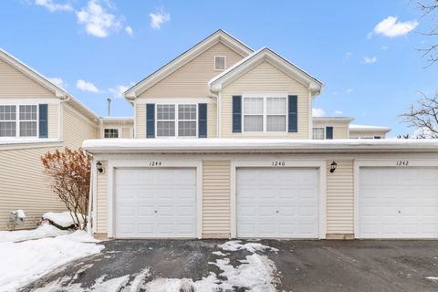 Photo of 1244 Brookdale Drive #1244, Carpentersville, IL 60110 (MLS # 12530023)
