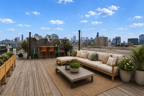 Tiny photo for 757 N Elizabeth Street #2, Chicago, IL 60642 (MLS # 12639294)