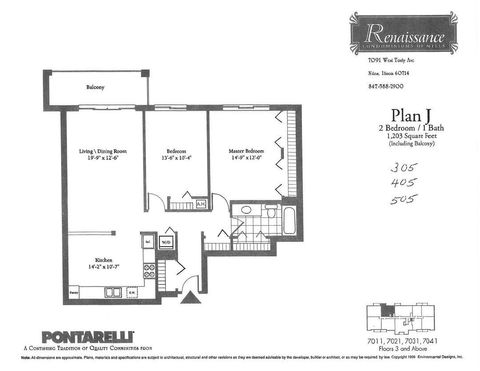 Tiny photo for 7091 W Touhy Avenue #505, Niles, IL 60714 (MLS # 12592621)