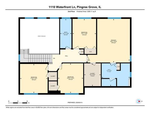 Tiny photo for 1110 Waterfront Lane, Pingree Grove, IL 60140 (MLS # 12644364)
