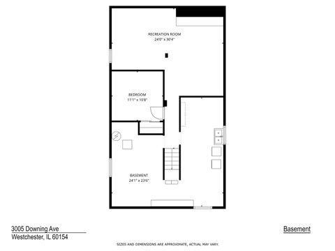 Tiny photo for 3005 Downing Avenue, Westchester, IL 60154 (MLS # 12588497)